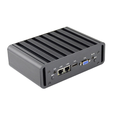 I7 4500U / I7 5500U Настольный мини-ПК с ядром компьютера I7 Dual ethernet Безвентиляторный мини-ПК для настольного ПК
