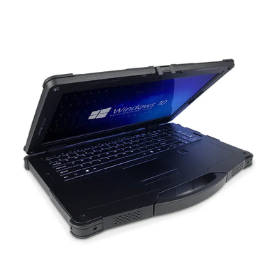 Сверхмощный 15,6-дюймовый военный Toughbook Intel I5 I7 Win 10 Industrial Ip65