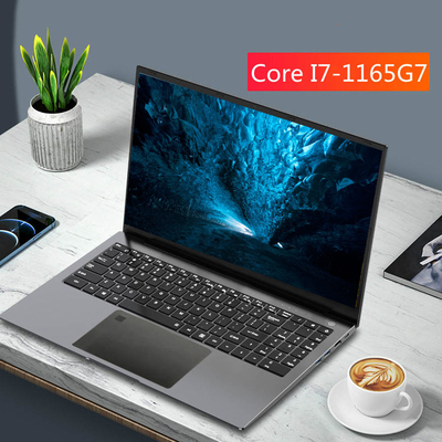 15,6 видеокарта тетради MX450 2GB Ram ноутбука 8gb процессора игры C.P.U. 11gen ядра I7 дюйма алюминиевая